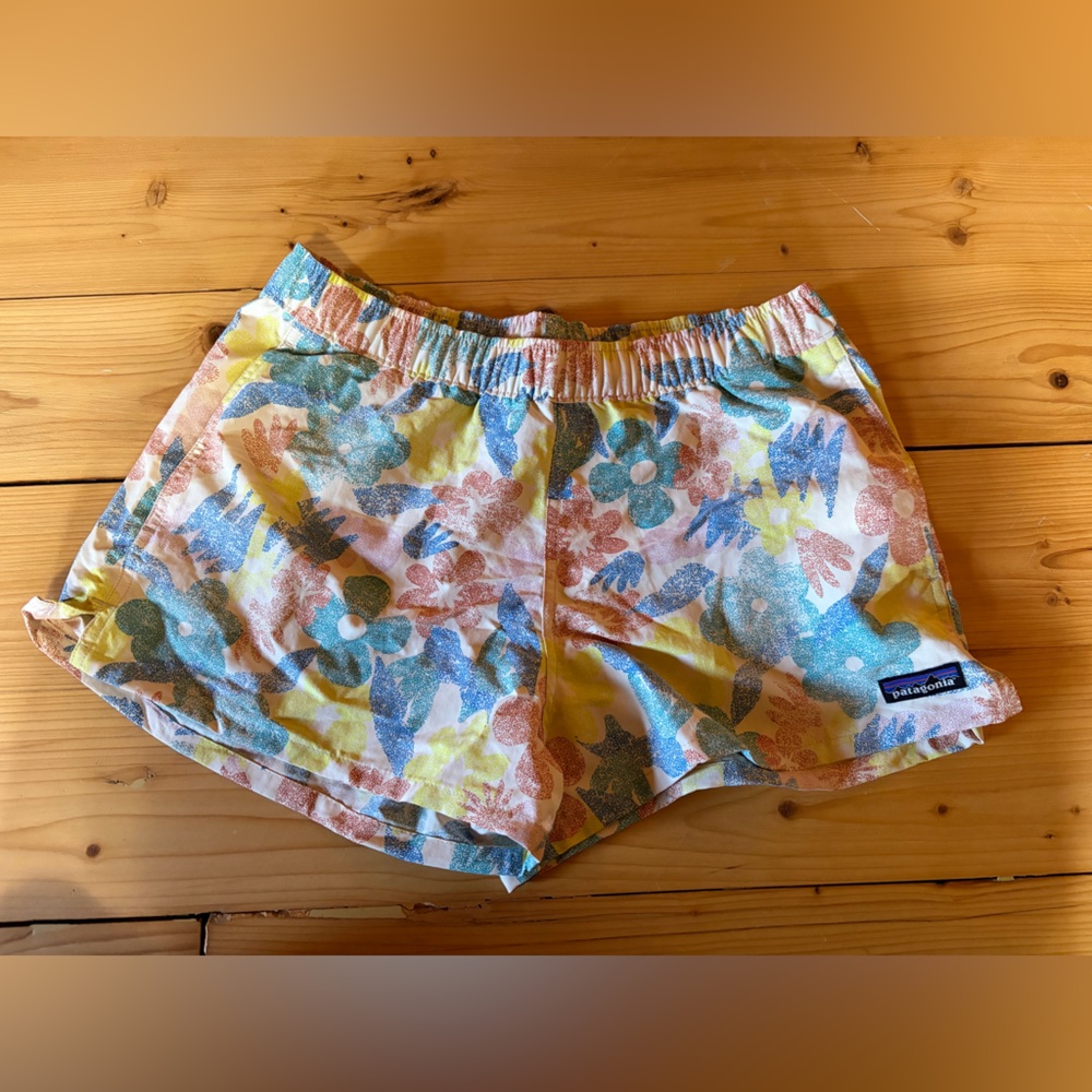 Patagonia Women's Multicolor Floral Athletic Shorts